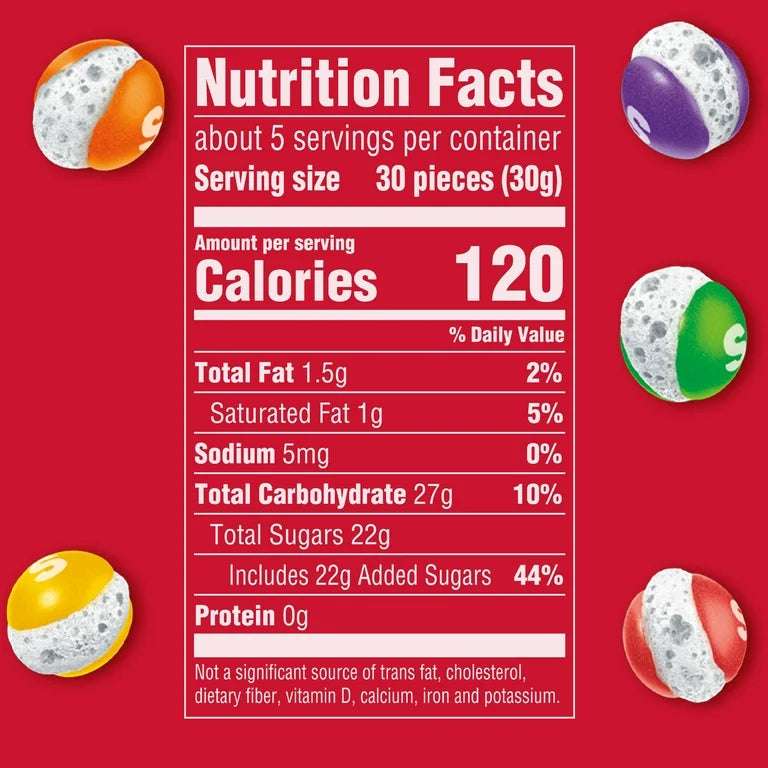 Skittles Pop’d Freeze Dried Candy