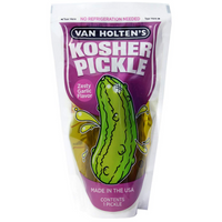 Thumbnail for Kosher Pickle Zesty Garlic Flavor Pickle in a Pouch