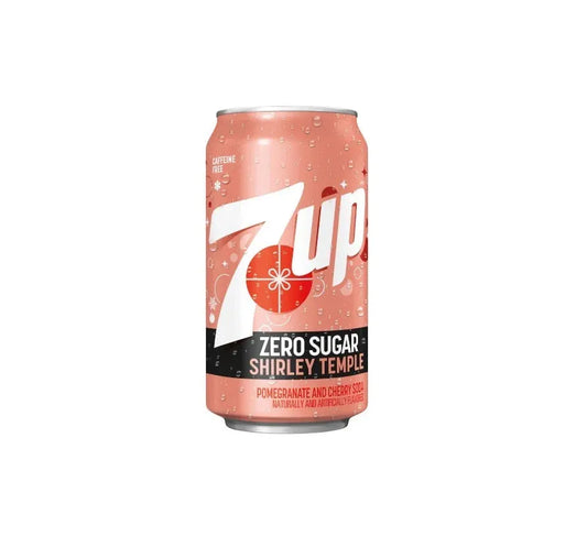 7UP Shirley Temple Zero Sugar Ultra Rare Best Before Passed Soda Pop (not for sale) 7up, TSAED, trending products