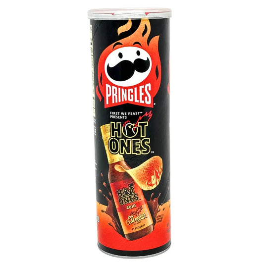Pringles Hot Ones Los Calientes Barbacoa - Snacks/Chips from Pringles, TSAAS, TSASN&CH, TSAISC, TSAIS, trending products, cabestseller