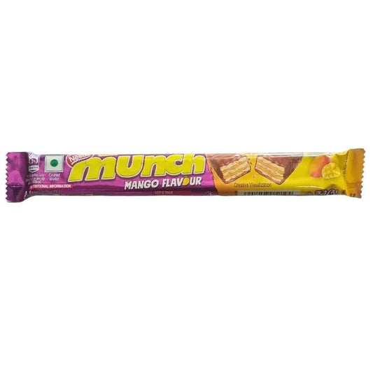 Munch Mango Flavor Chocolate 14g (Best Before Passed) - Indian Candy (not for sale) from Munch, TSARC, TSARC, TSAISC, TSAIS&C, TSAIS, asian