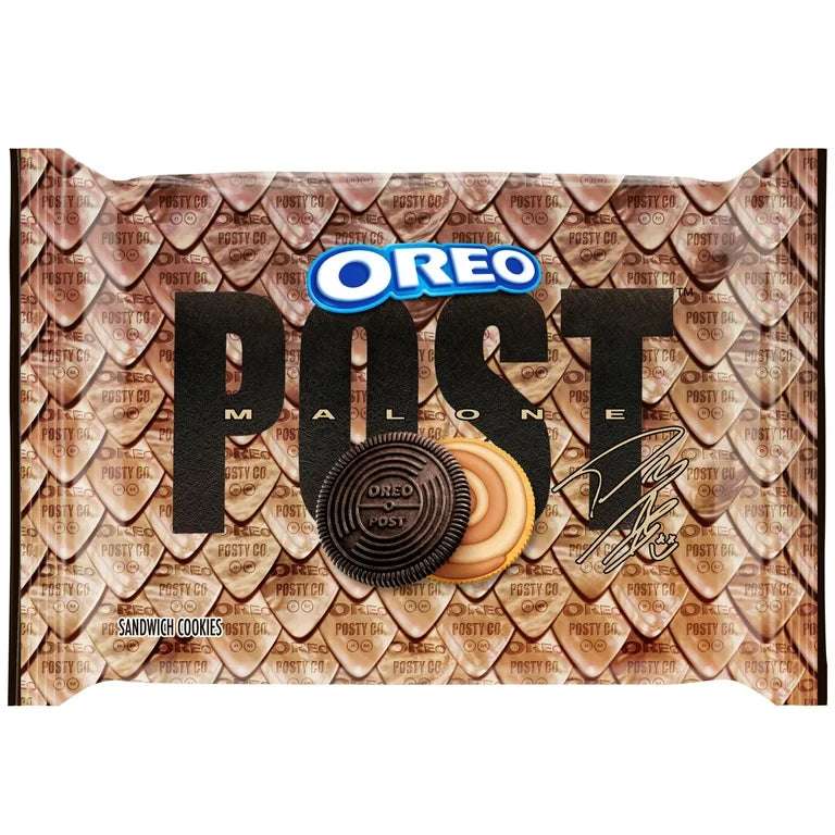 Oreo Post Malone Salted Caramel Cookies 303g Limited Edition