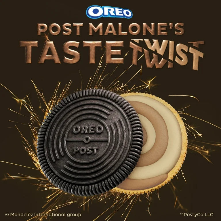 Oreo Post Malone Salted Caramel Cookies 303g Limited Edition