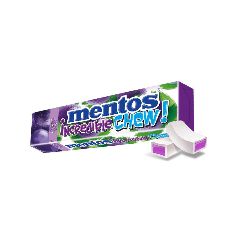 Mentos Incredible Chews Grape Thailand