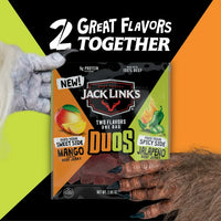 Thumbnail for Jacklinks Duos Beef Jerky Mango and Jalapeño Flavor