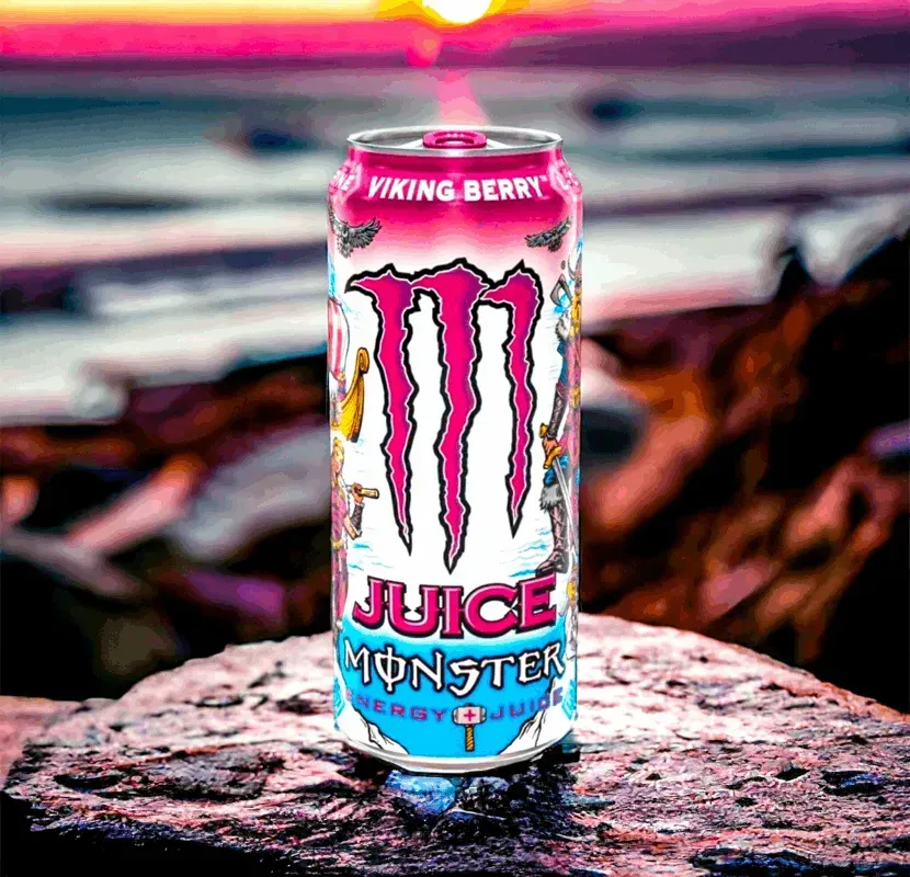 24 Pack Monster Energy Viking Berry - Soda Pop from Monster, trending products, Bestseller