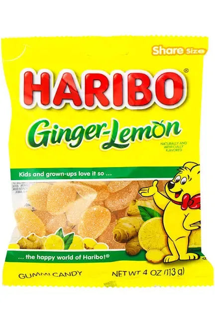 Haribo Ginger Lemon - Gummies from Haribo Gummies Snack Box, TSASN&CH, TSARC