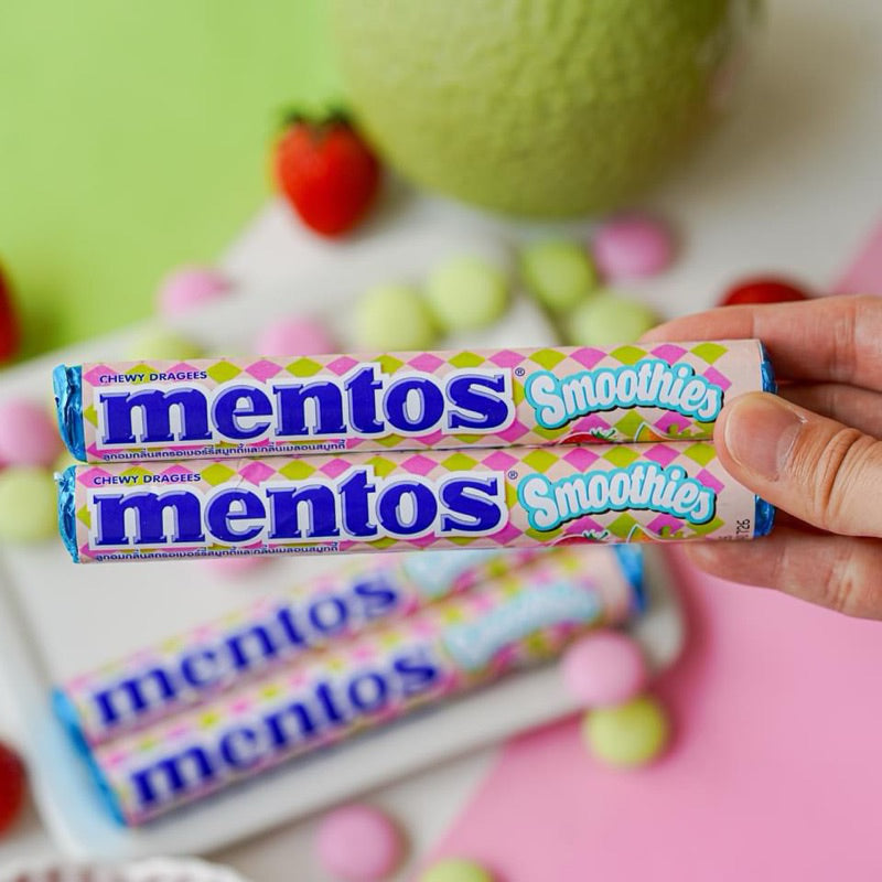 Mentos Smoothies Strawberry Flavor