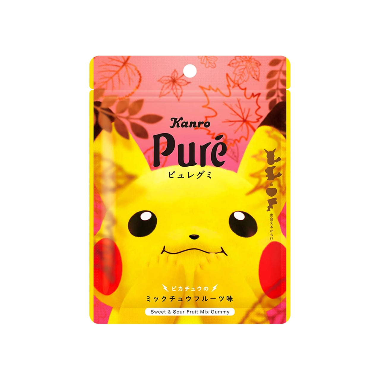 Kanro Pure Pokémon Mix Fruit Gummy Japan