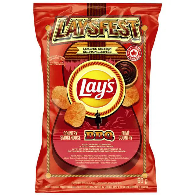Lay’s Fest Country Smokehouse BBQ Limited Edition