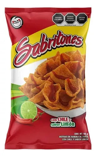 SABRITONES Chilli and Lime Snacks/Chips, Mexican Sabritas,TSASN&CH, TSAMS