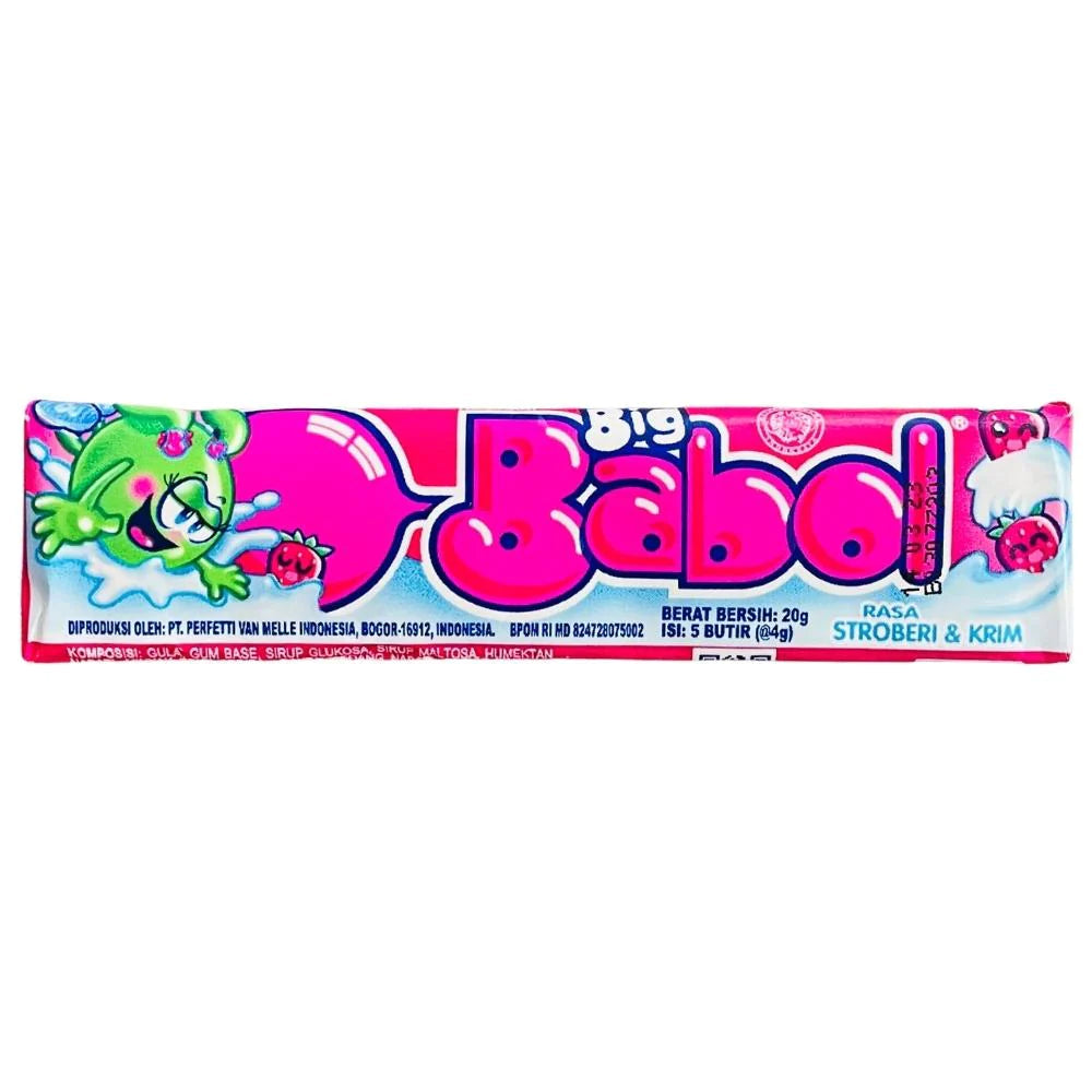 Big Babol Strawberry Sticks