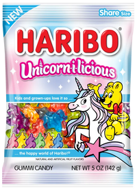 Thumbnail for Haribo Unicorn-i-licious Gummi Candy