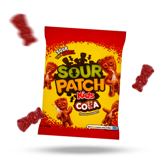 Sour Patch Kids Cola Gummy Candy 130g UK Candy Sour Patch Kids, TSAED, TSASC