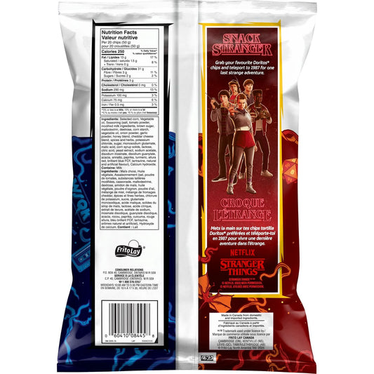 Doritos Collisions Pizza and Cool Ranch Flavoured Tortilla Chips 210 g Stranger Things Edition Snacks/Chips Doritos, trending products, Latest Products