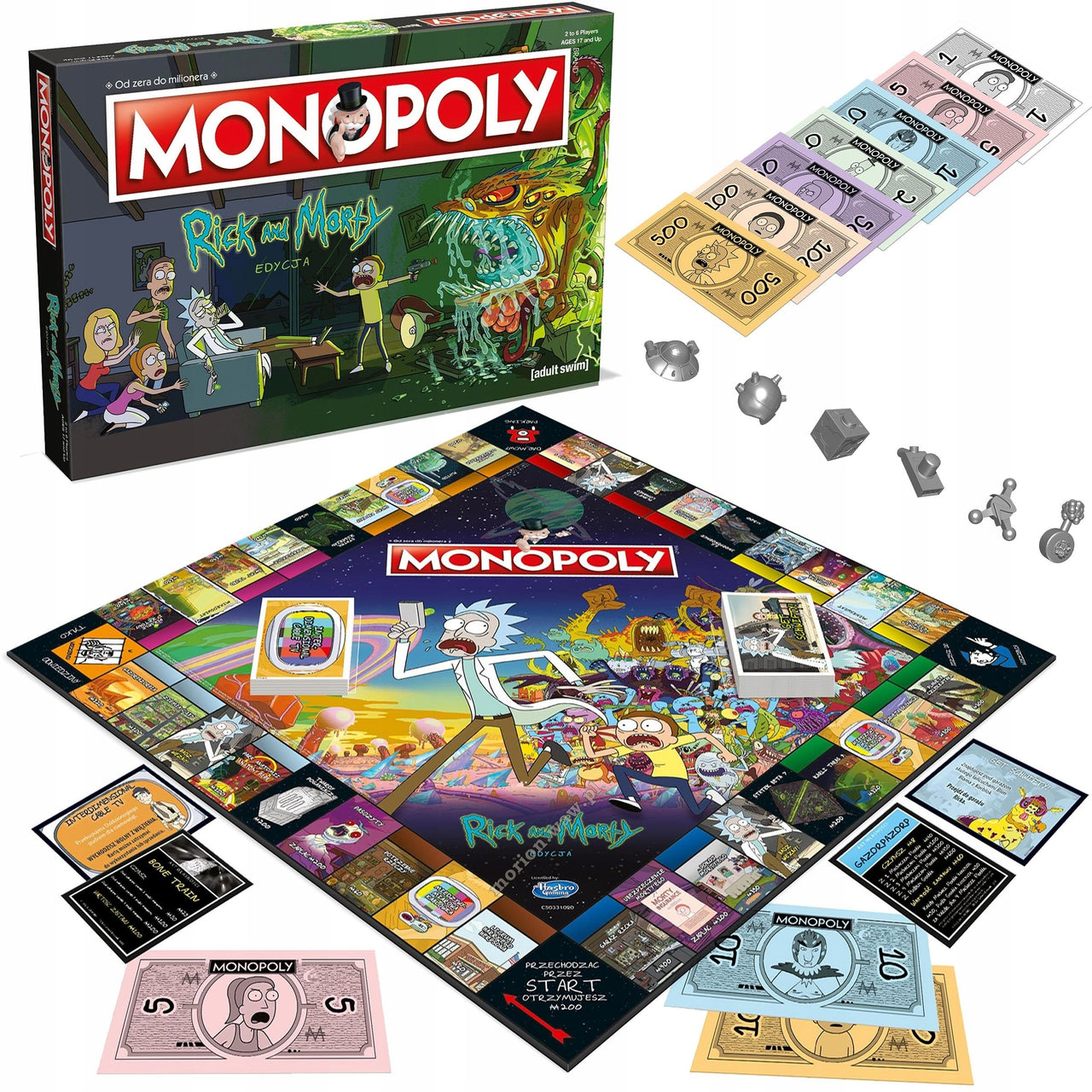 Ricky and Morty Monopoly