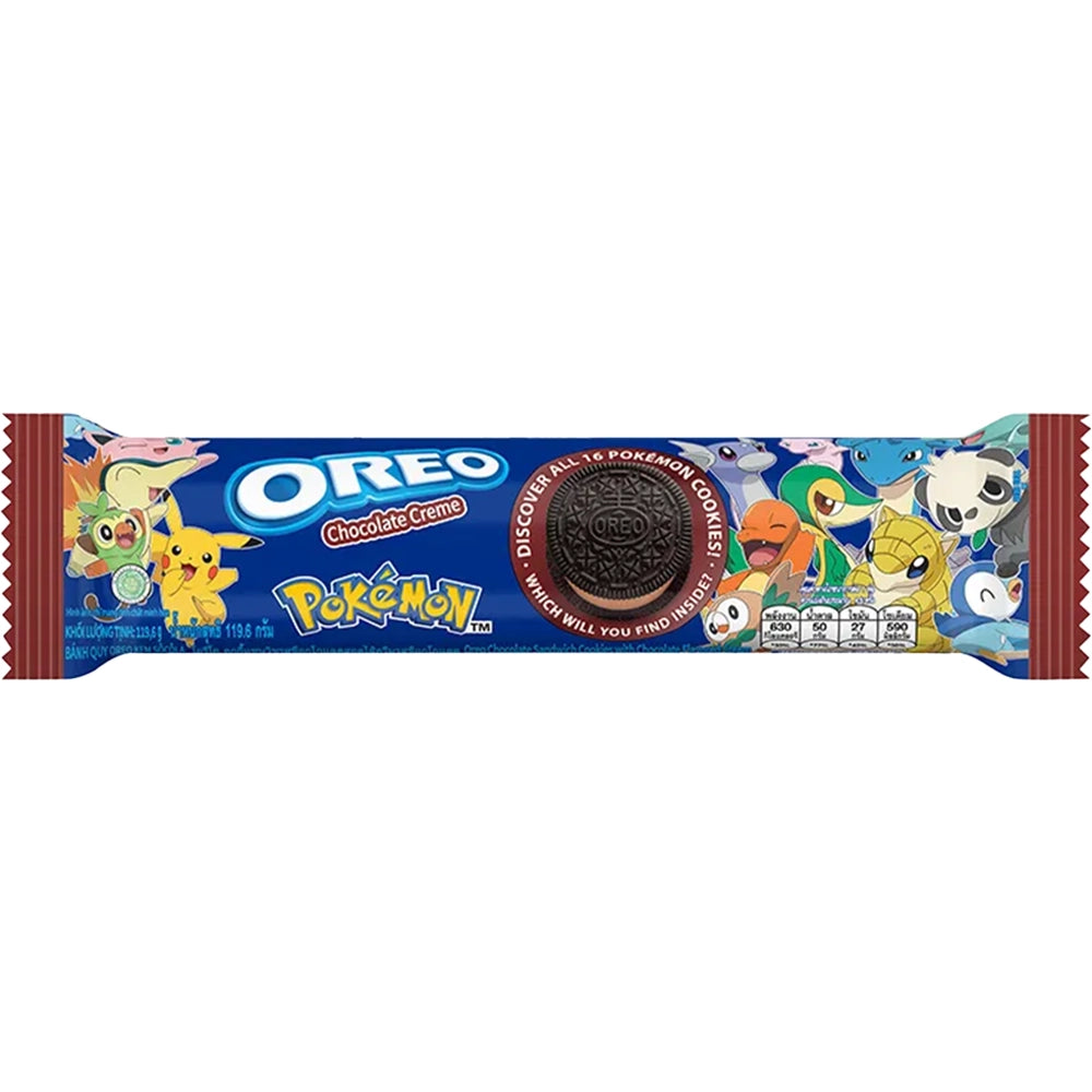 Oreo Pokemon Chocolate Creme 119.6g