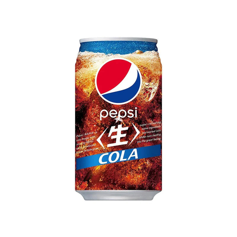 Pepsi Nama Raw Cola Drink Japan