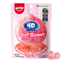 Thumbnail for 4D Fruit Gummy Peach Burst