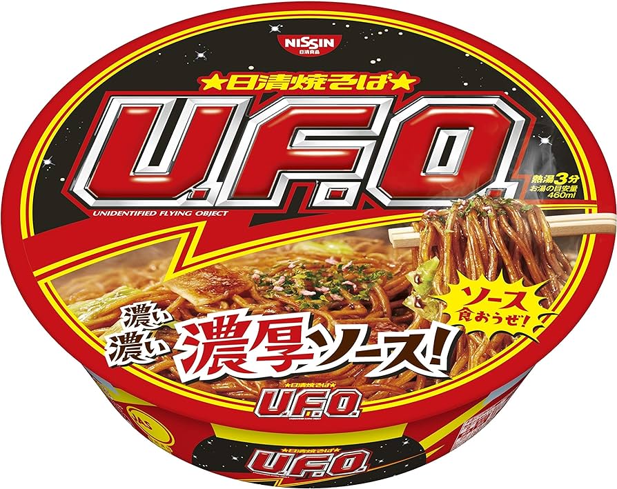 Nissin Yakisoba UFO Koi Koi Rayu Mayotsuki Ramen