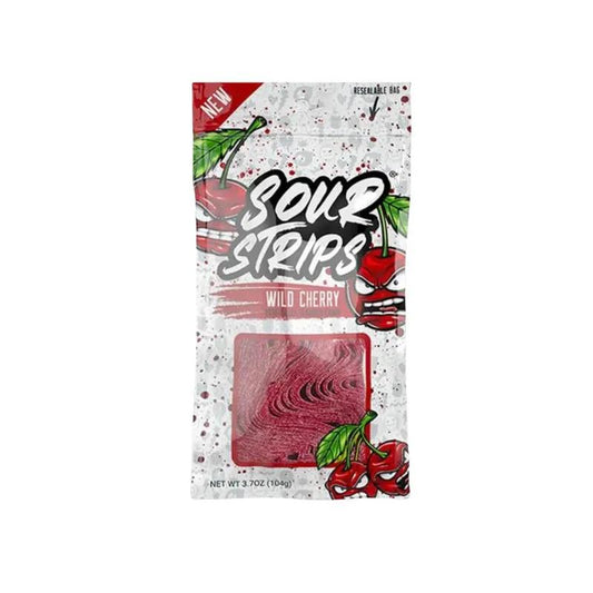 Sour Strips Wild Cherry Flavour Tiktok Candy - Candy (not for sale) from Sour Strips, Trending, cabestseller