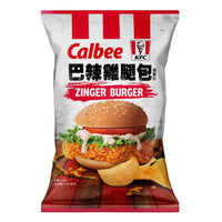 Thumbnail for Calbee KfC Zinger Burger Chips