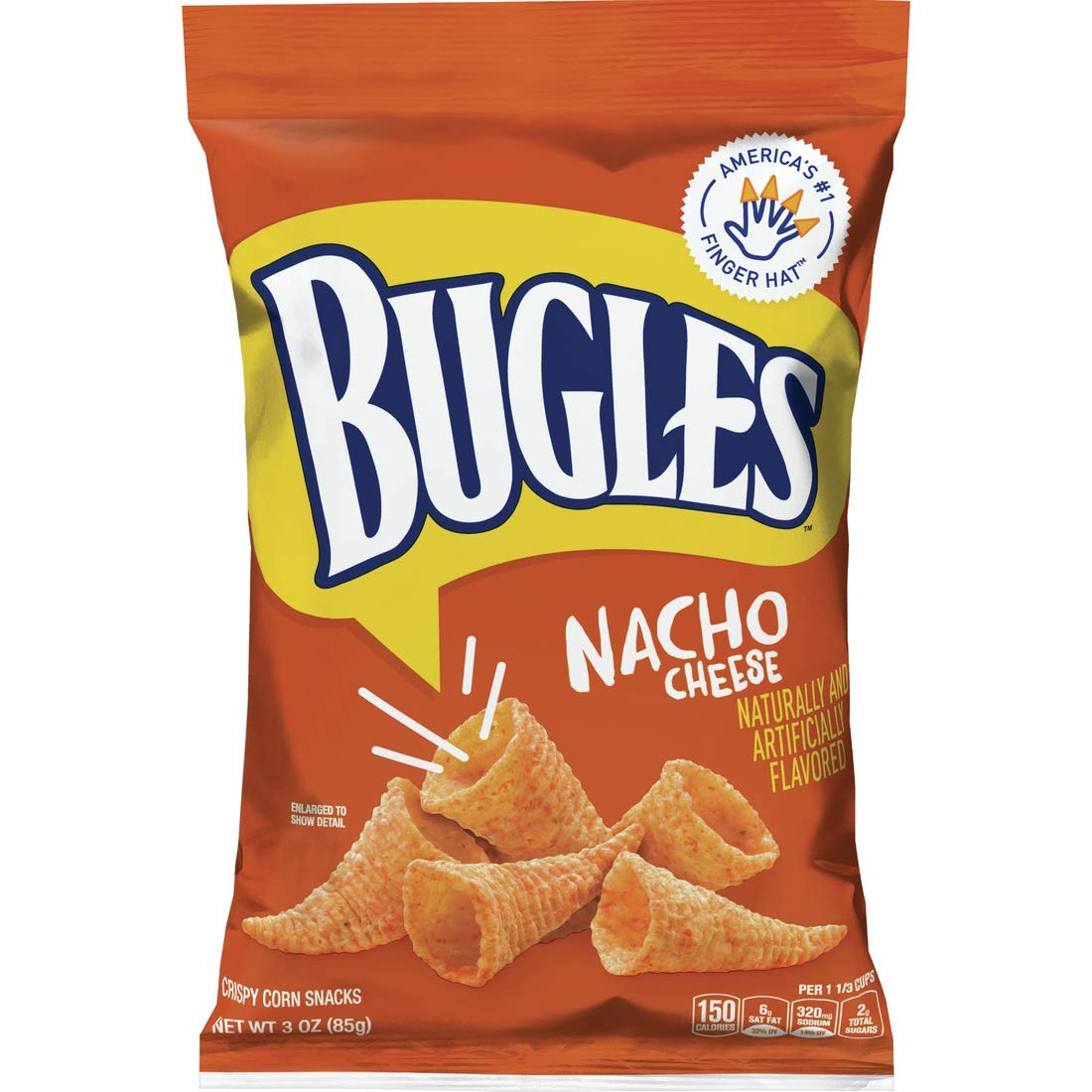 6 Pack Bugles Nacho Cheese