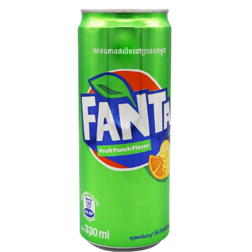 Fanta Fruit Punch Flavor Thailand