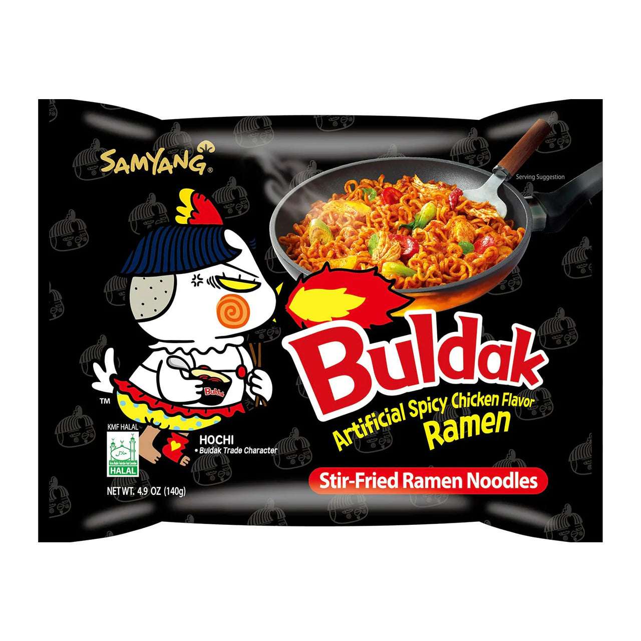 Buldak Artificial Spicy Chicken Flavor 145g