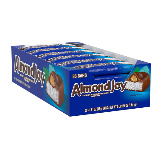 36 Pack Almond Joy Coconut Chocolate Chocolate Abba Zabba