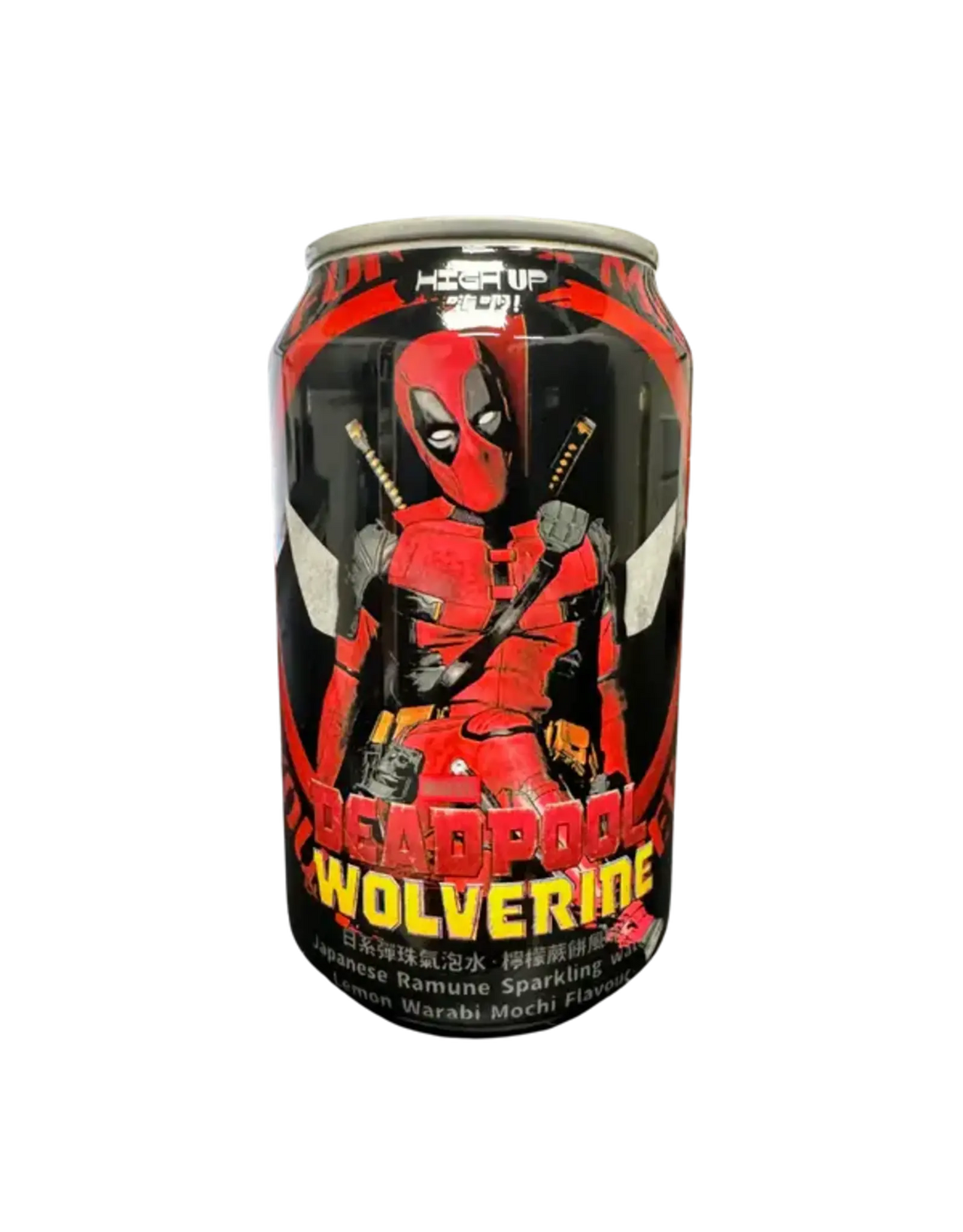 Deadpool Wolverine Japanese Ramune Sparkling Water Special Edition