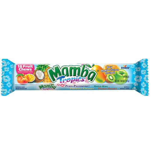 Mamba Tropics Fruit Chews Candy Best Before Passed