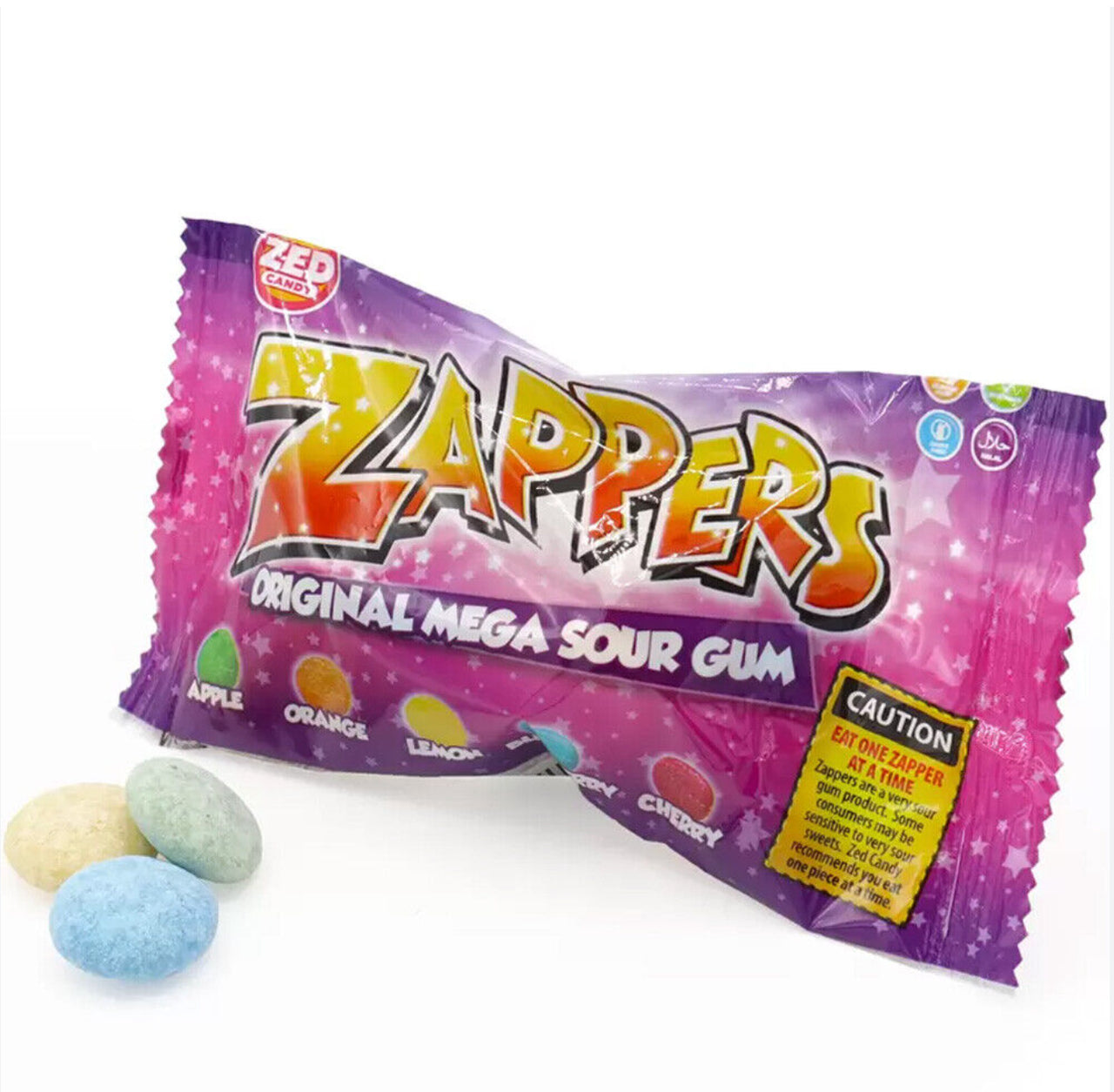 Zappers Original Extremely Sour Gum