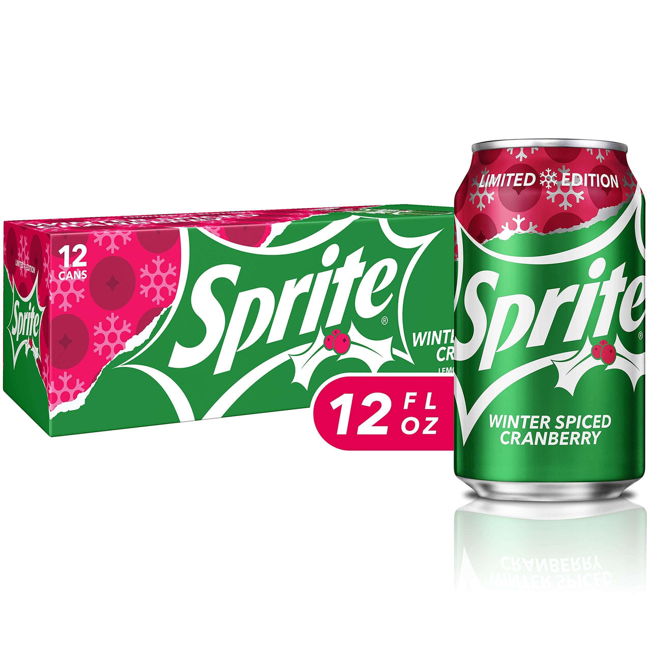 Sprite Winter Spiced Cranberry Limited Edition