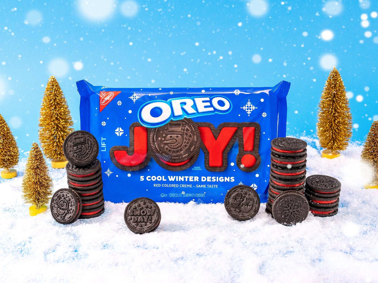 Oreo Joy 5 Cool Winter Designs