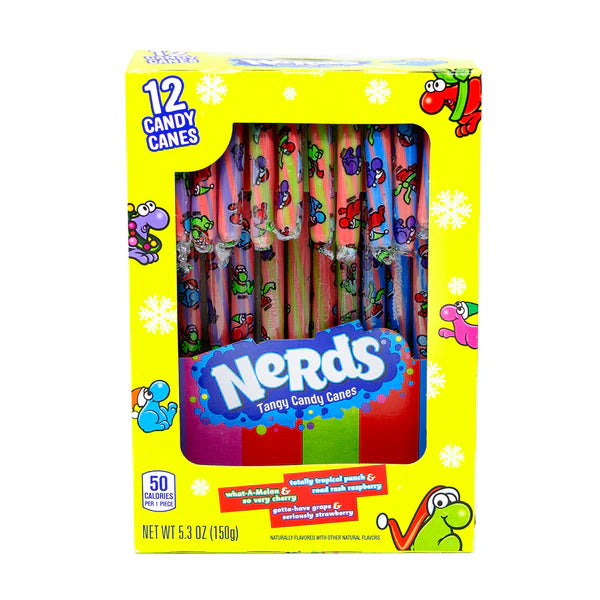 Nerds Candy Canes