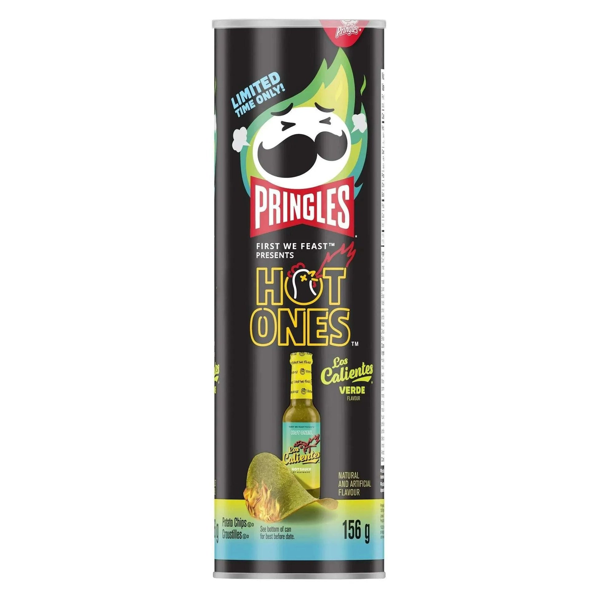 Pringles Hot Ones Los Calientes Limited Edition Snacks/Chips Pringles, TSAAS, TSASN&CH, TSAISC, TSAIS, trending products