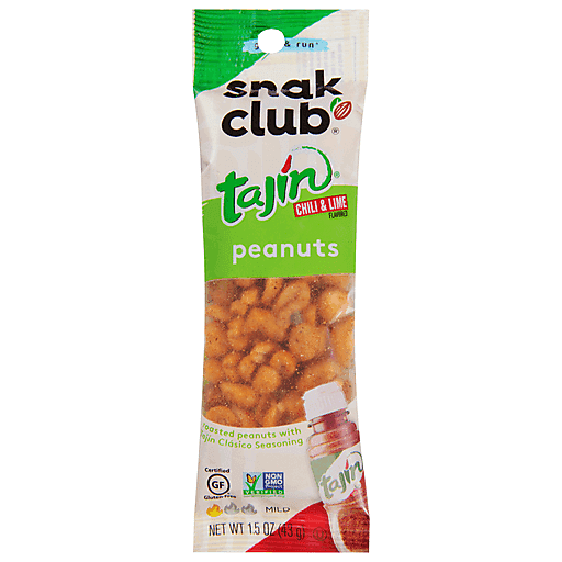 Snak Club Tajin Peanuts Chile Lime