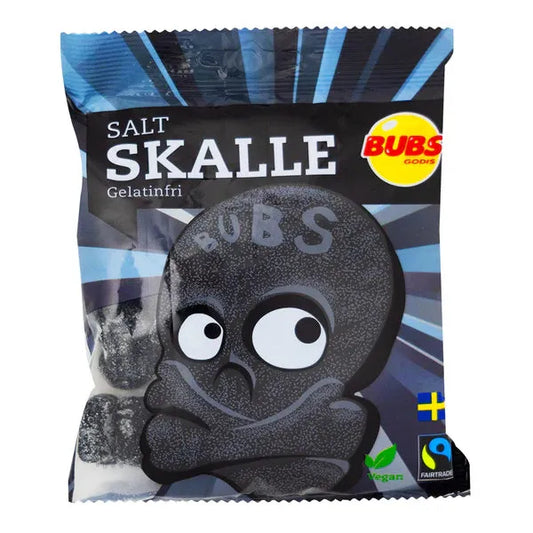 Bubs Salt Skalle Swedish Tiktok Viral Candy (Best Before Passed) - Candy from Bubs Godis, trending products