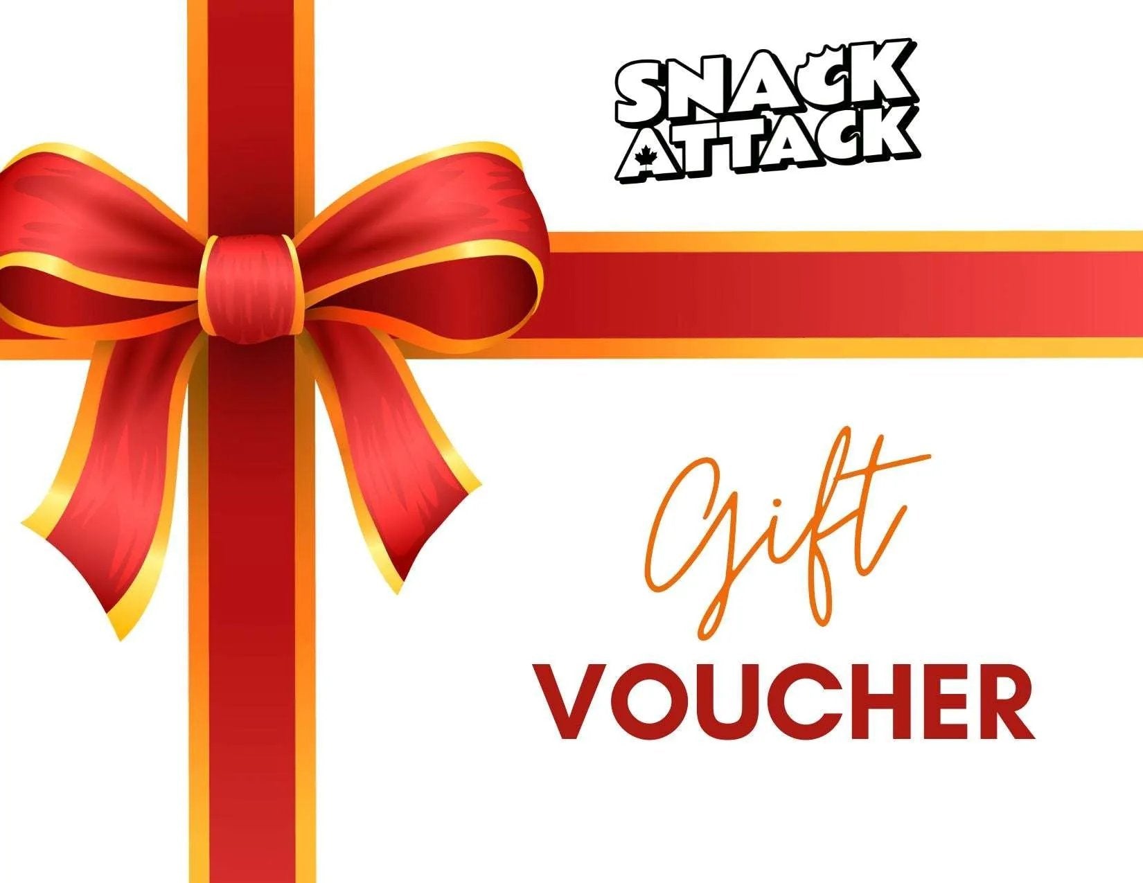 Snack Attack Gift Card Gifts (not for sale) Snack Attack