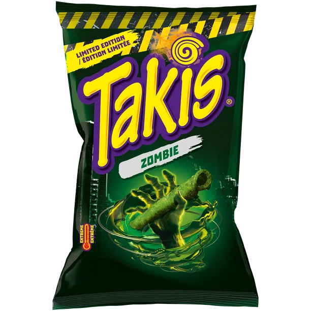 14 Units Zombie Takis Best Before Passed