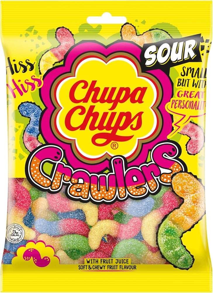 Chupa Chups Sour Crawlers