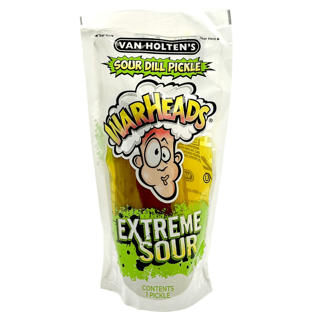 Van Holten's Warheads Extreme Sour Dill Pickle