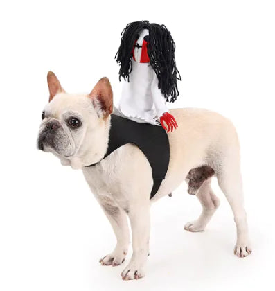 Halloween Scary Doll Costume for Pets