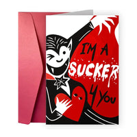 Thumbnail for I'm A Sucker 4 You Valentine's Card