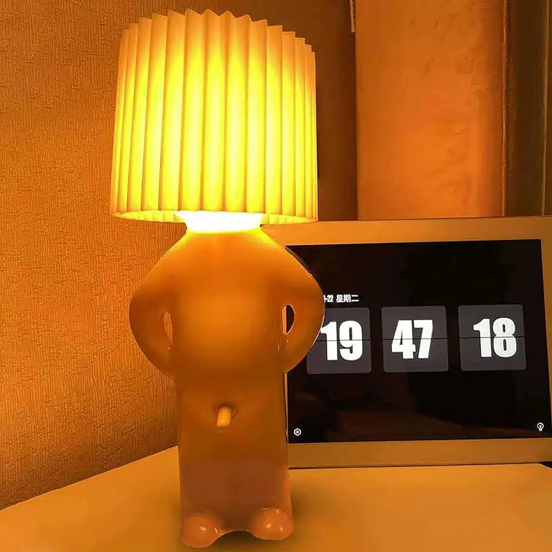 Shy Man Naughty Table Lamp