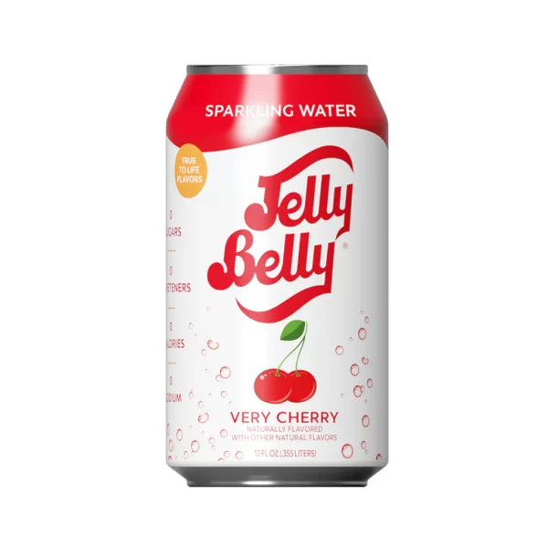 Jelly Belly Very Cherry Sparkling Water (355ml)