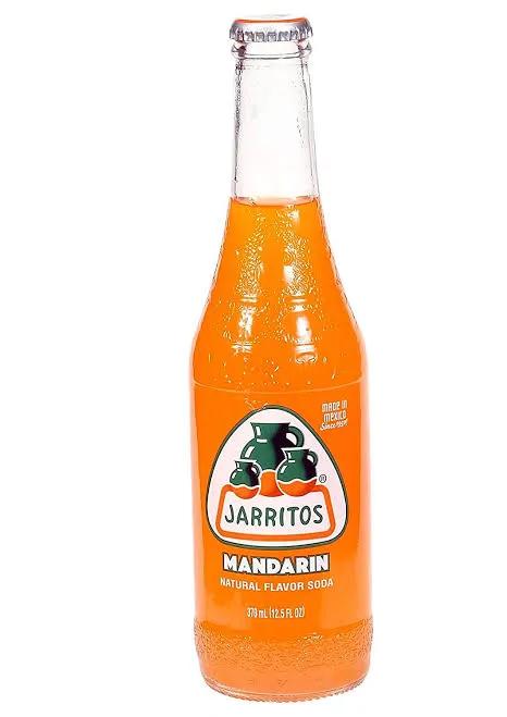 Jarritos Mandarin Soda Pop (not for sale) Jarritos, TSAED