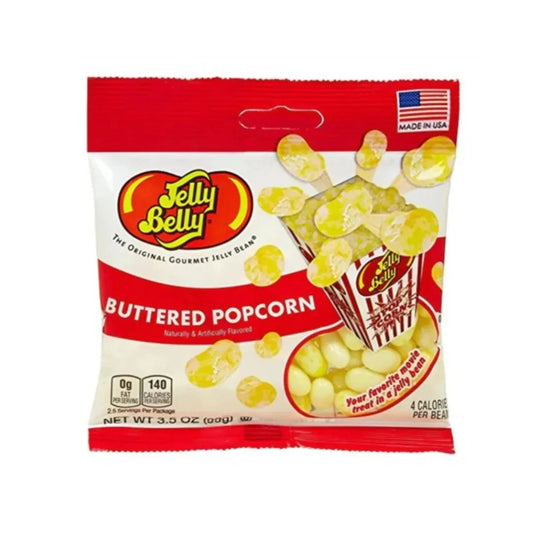 Jelly Belly Buttered Popcorn (99g) - Candy (not for sale) from Jelly Belly, TSARC