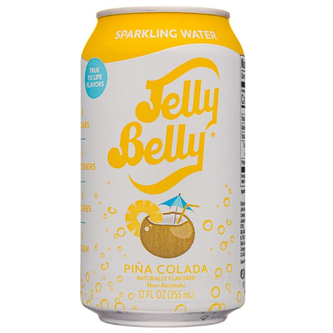 Jelly Belly Pina Colada Sparkling Water 8 Pack Best Before Passed